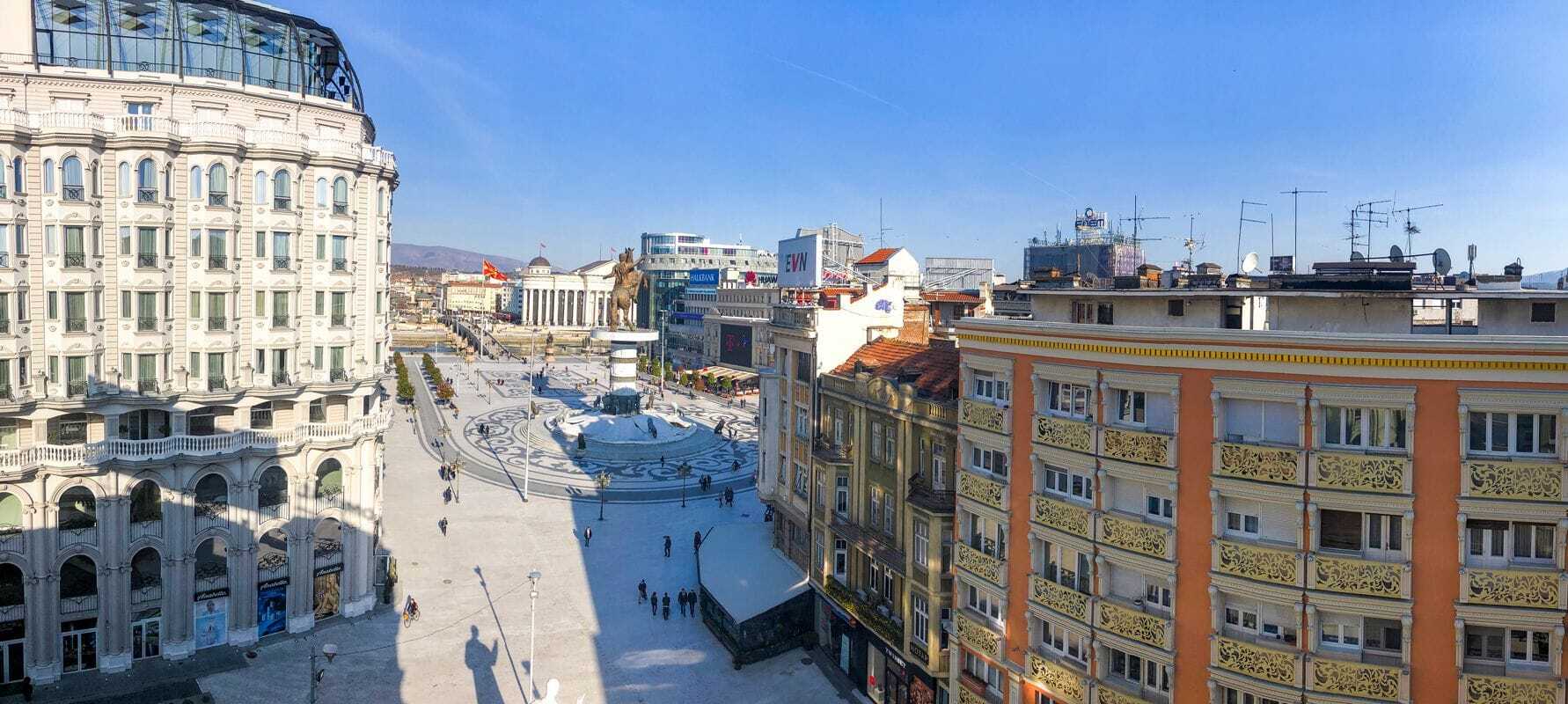 Hotel Square سكوبجي المظهر الخارجي الصورة